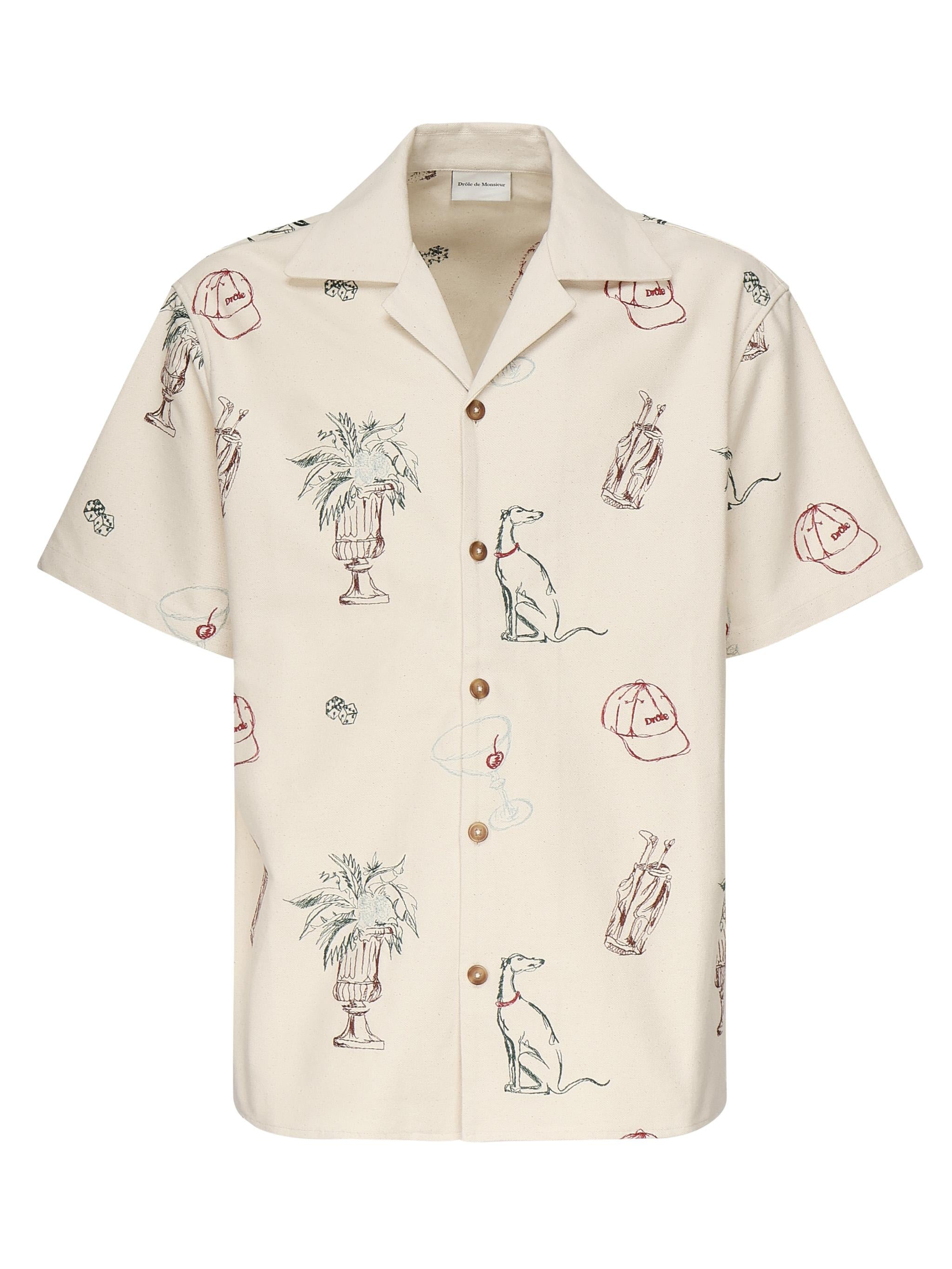 Camicia Brodée Country Club SH214CO198 EC Drôle de Monsieur 