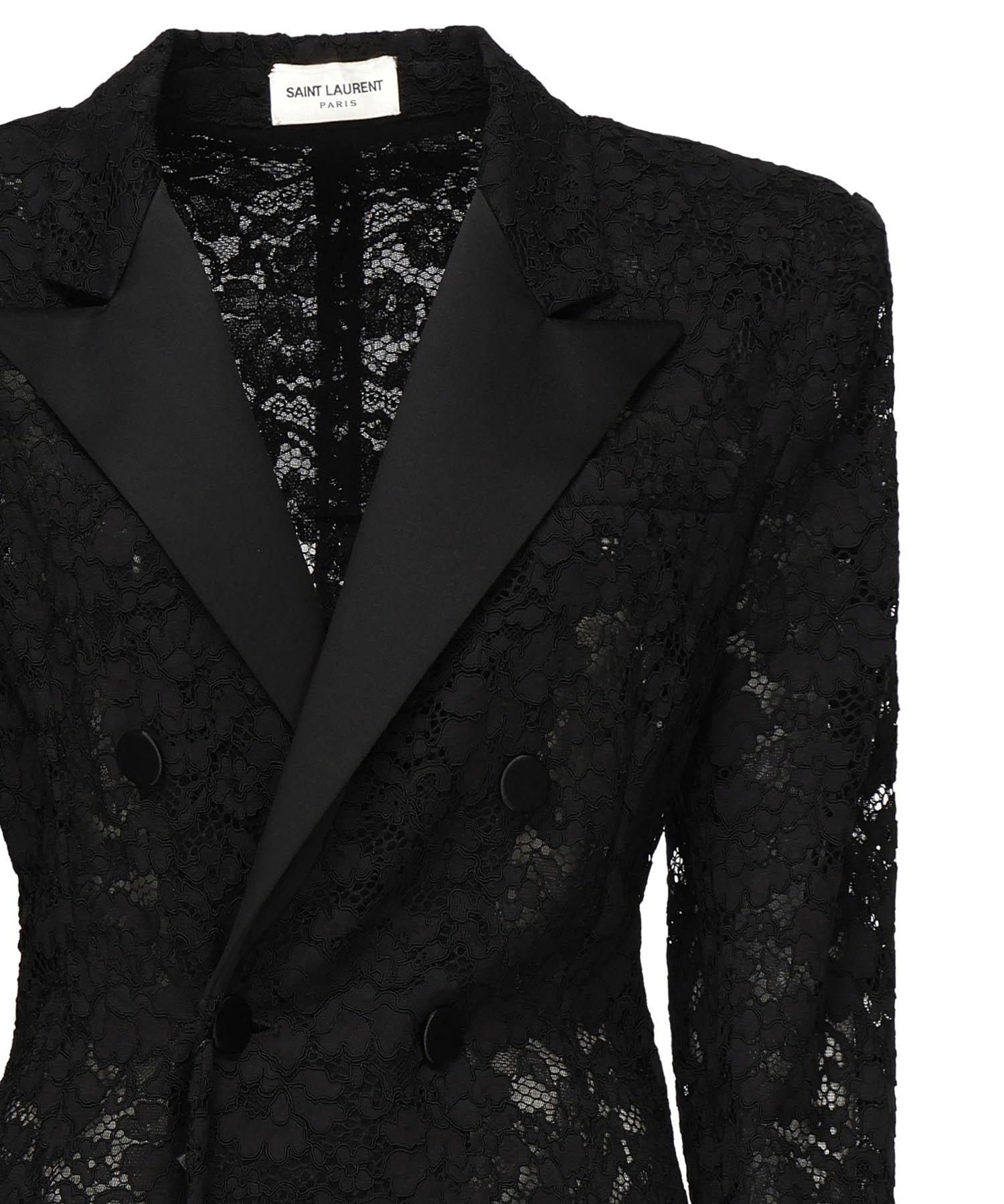 Blazer smoking doppiopetto 802140 Y9I521000 SAINT LAURENT 