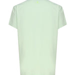 T-shirt in cotone con logo circolare 6J0273 3SPY533442 STELLA McCARTNEY 