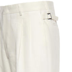Pantaloni Mat in misto lana MAT LM85BULL BIANCO BE ABLE 