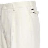 Pantaloni Mat in misto lana MAT LM85BULL BIANCO BE ABLE 