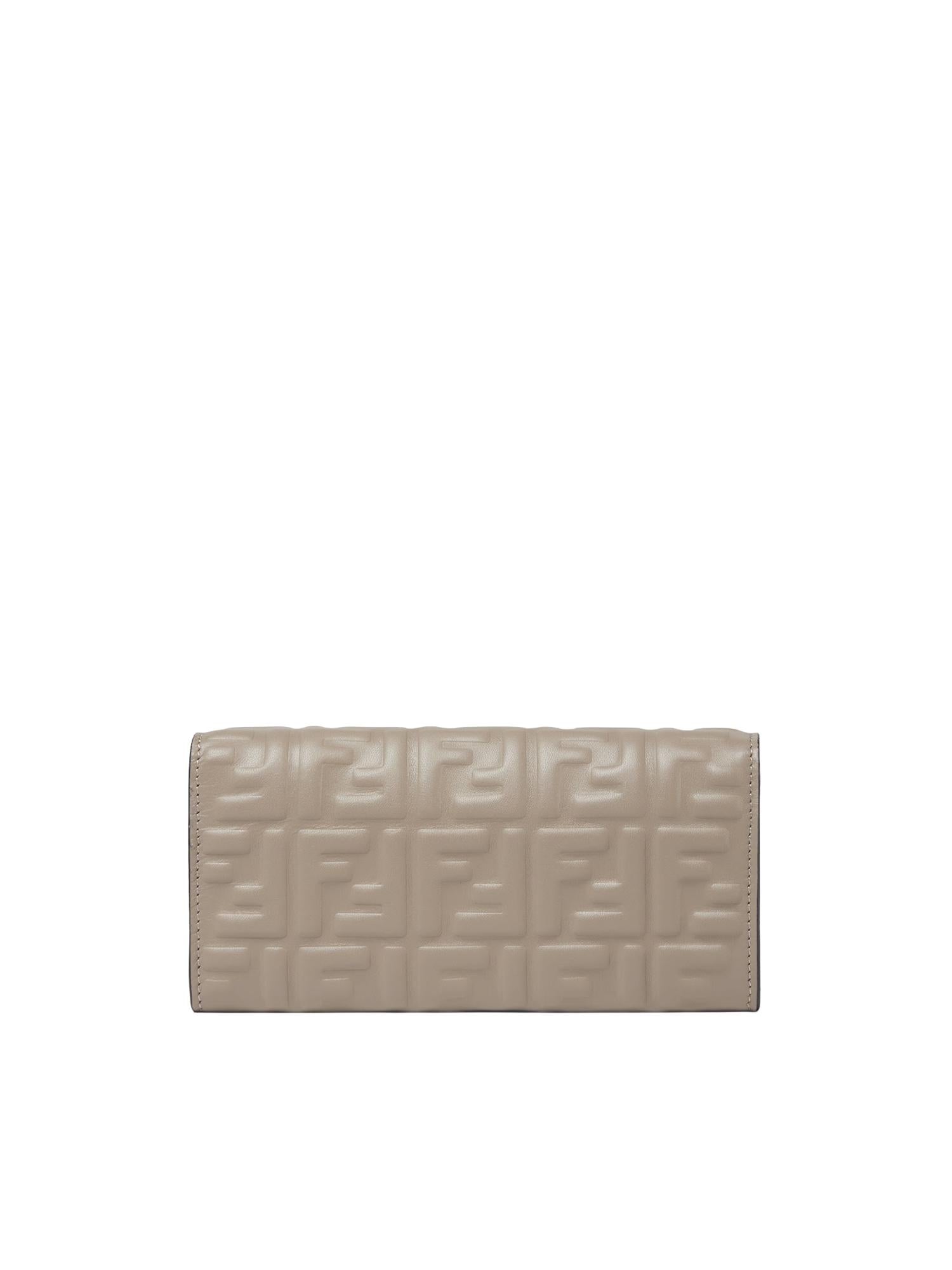 Portafoglio continental Baguette in nappa 8M0365 AAJDF0E65 FENDI 