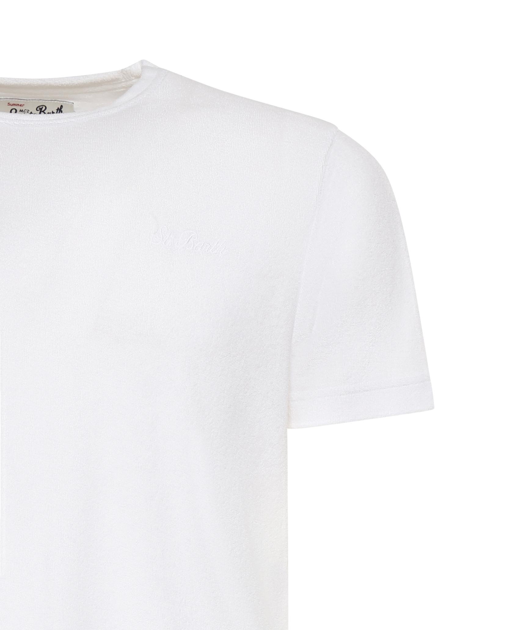 T-shirt in cotone con logo GAR0002 01163L MC2 SAINT BARTH 