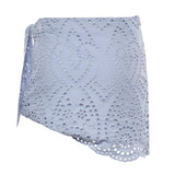 Minigonna Nyra in sangallo<BR/> NYR0001 01433L MC2 SAINT BARTH 