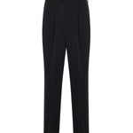 Pantaloni in lana con graffette SH0KA0067 M35436900 MM6 Maison Margiela 
