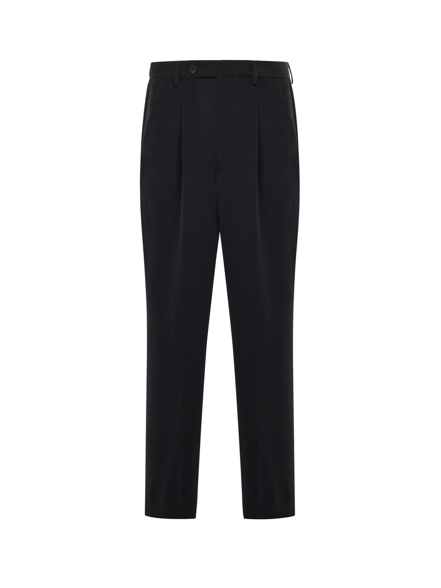 Pantaloni in lana con graffette SH0KA0067 M35436900 MM6 Maison Margiela 