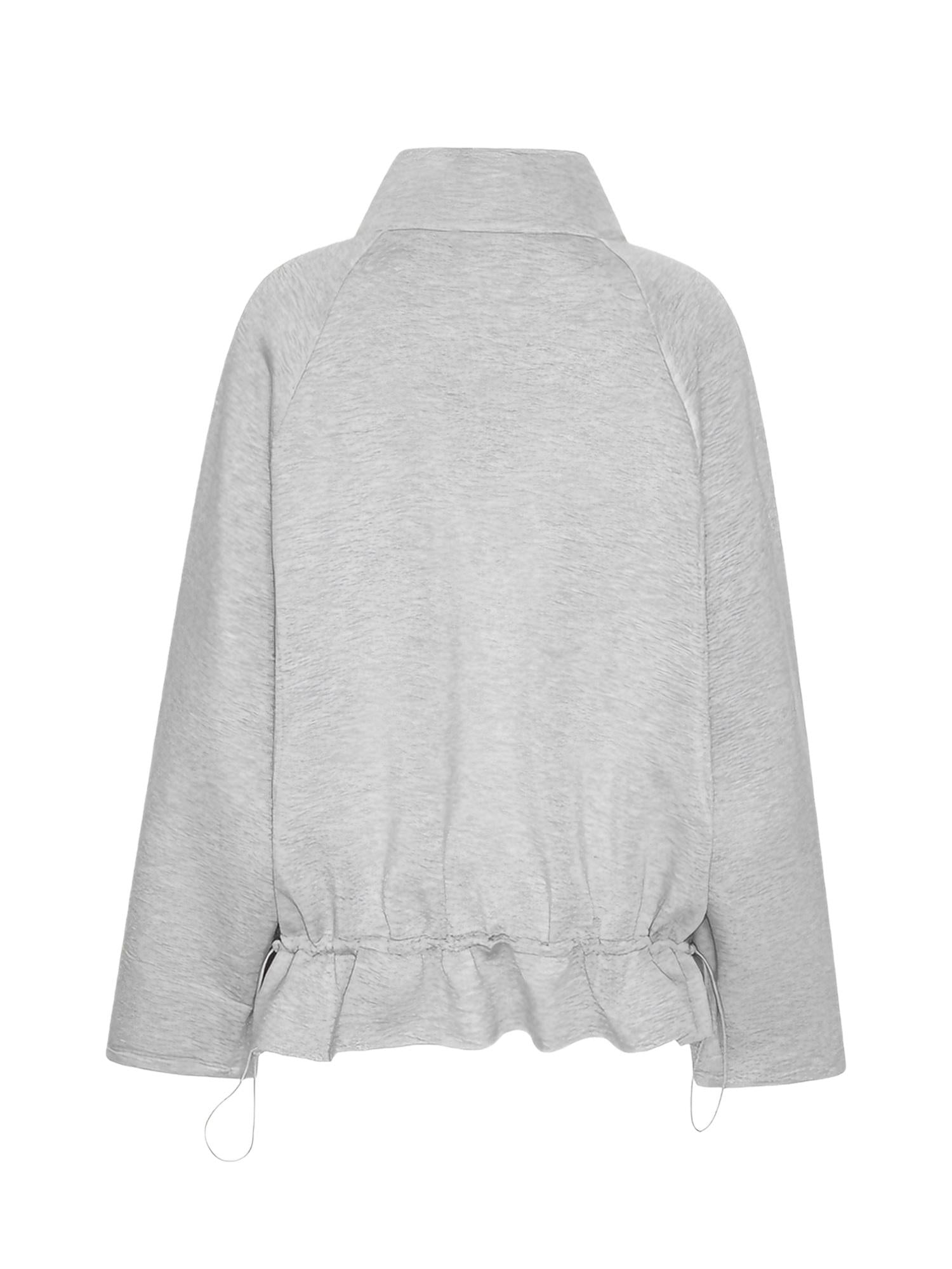 Giacca scuba half zip con logo 116241 1472 ROTATE 