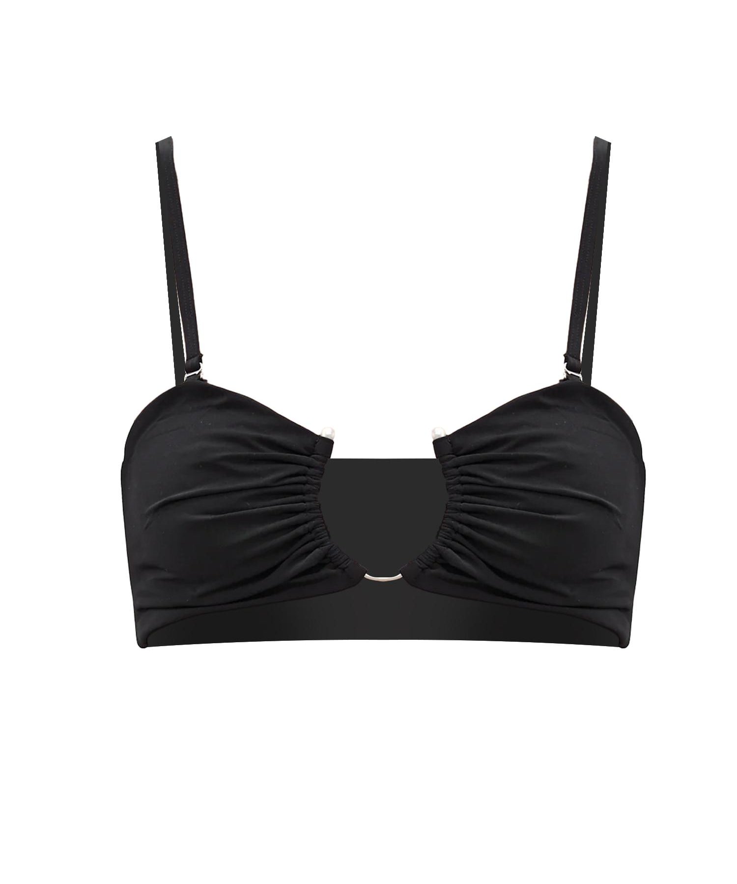Top bikini U-Prong 25027216 BLACK CHRISTOPHER ESBER 