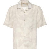 Camicia da bowling in lino M75CAMK09TES0M168 02-02 ELEVENTY 