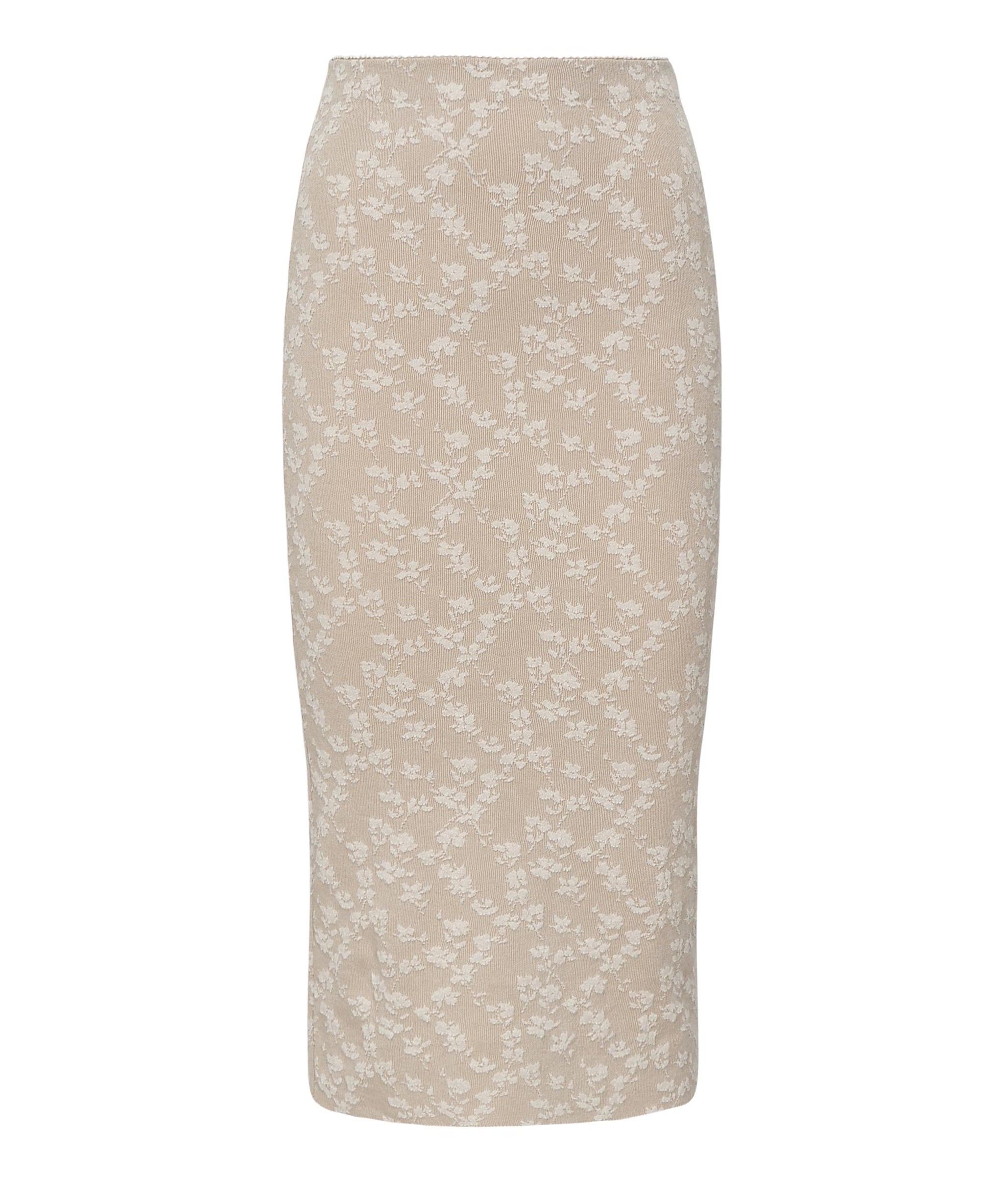 Gonna midi in viscosa jacquard FZQ767 ATPWF1RX9 FENDI 