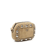 Borsa Nellcôte VLogo in suede con borchie 7Y2B0R74 JETRDX VALENTINO GARAVANI 