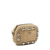 Borsa Nellcôte VLogo in suede con borchie 7Y2B0R74 JETRDX VALENTINO GARAVANI 