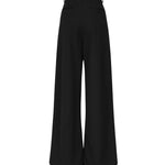 Pantaloni larghi in lana 1434250000 BLACK MAGDA BUTRYM 
