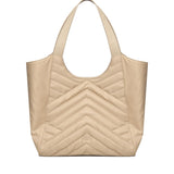 Borsa shopper in tessuto trapunta puzzle 104536 A1EUC50Q PINKO 