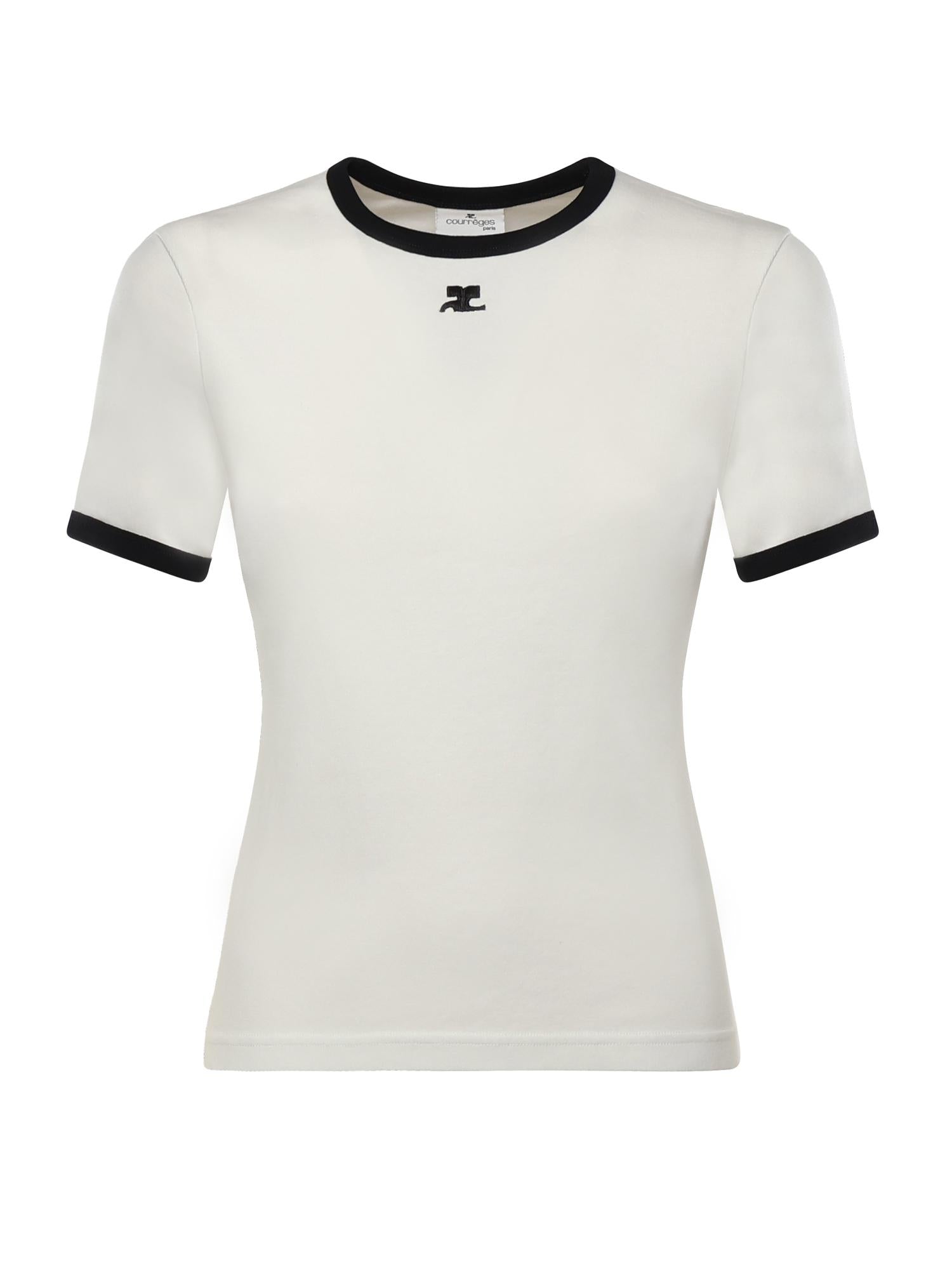 T-shirt in cotone VESJTS017JS0070 0098 COURREGES 