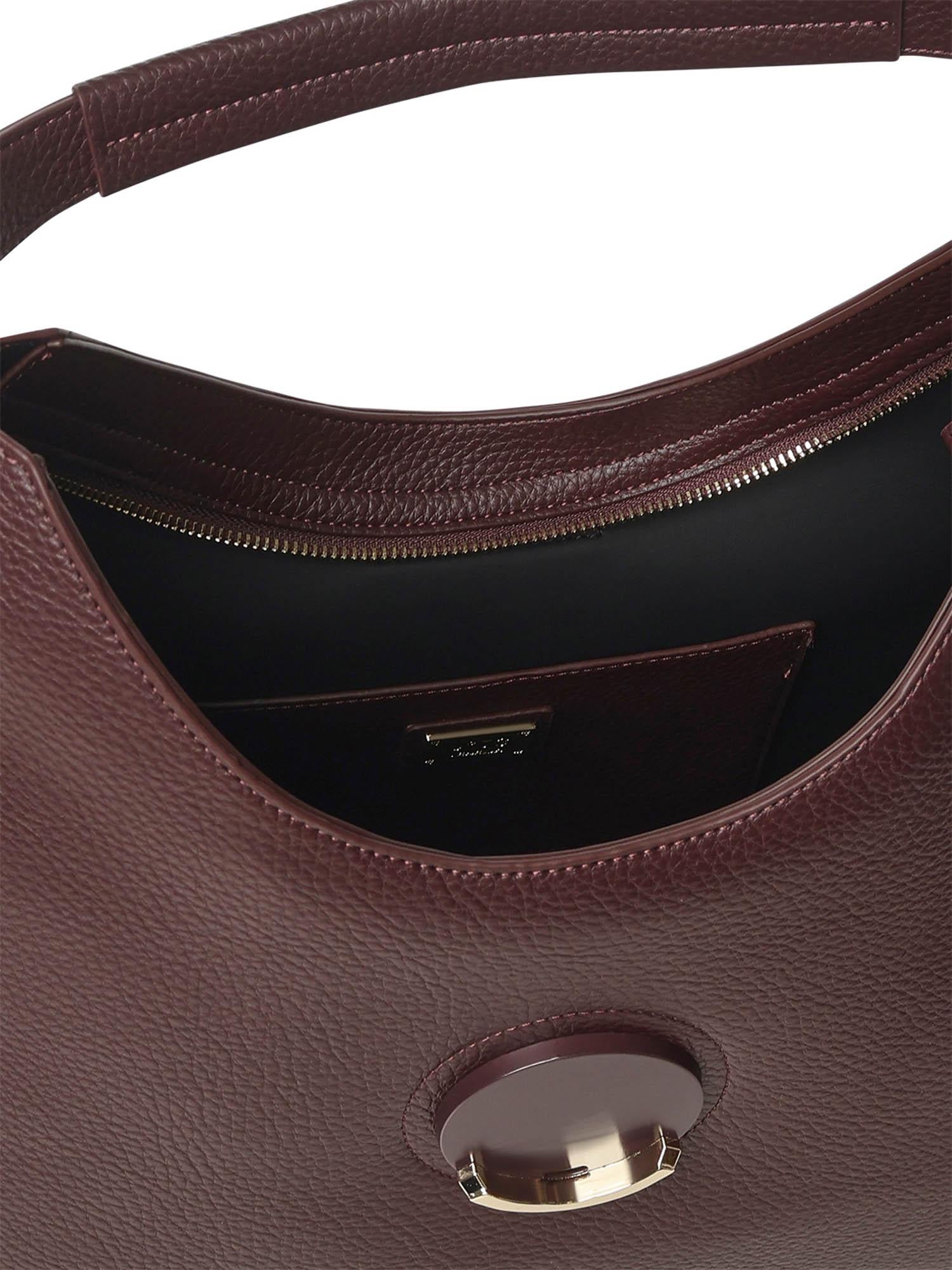 Hobo bag Federica V 73BS9ER03 FEDERICA VBORDEAUX V° 73 