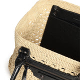 Borsa Le City media in rafia e pelle 866501 2ACGC9260 BALENCIAGA 