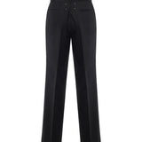 Pantaloni con pieghe S50KA0653 M35205900 MAISON MARGIELA 