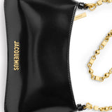 Borsa a spalla Bisou piccola in pelle BAW00404BC18A01 990 JACQUEMUS 