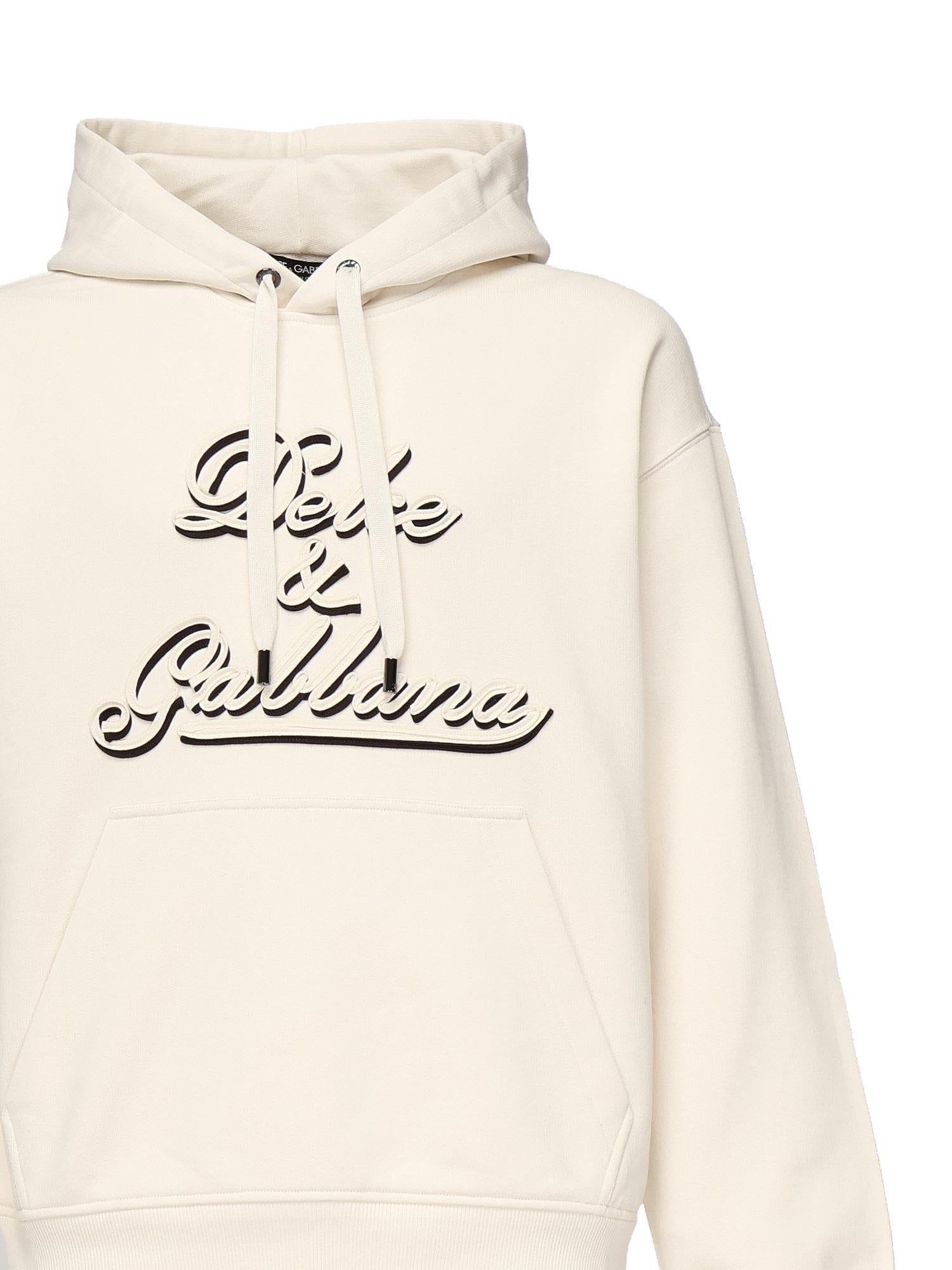 Felpa con logo<BR/> G9ZU0Z G7PGAA4567 DOLCE & GABBANA 
