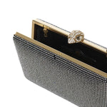 Clutch Kensington con cristalli 9102909609 BLACK KURT GEIGER 