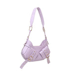 Borsa a spalla Y2K.001 FBBP70001 -LILLA/ORO BIASIA 