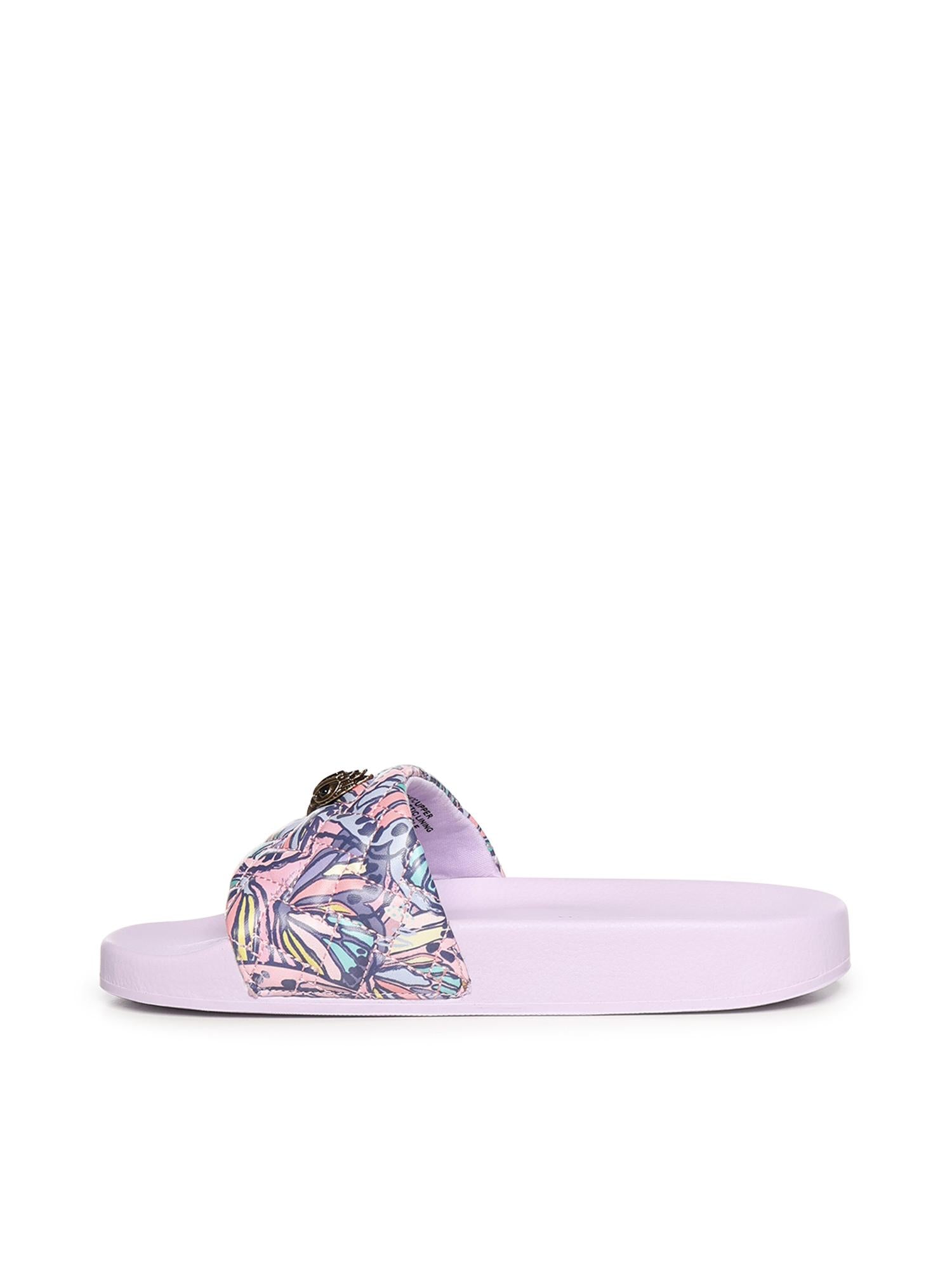 Slide Meena Eagle con logo 7400295999 LILAC KURT GEIGER 