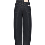 Jeans barrel in denim PF25827P BL SELF-PORTRAIT 