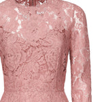 Abito longuette a tubino in pizzo F6M0DT HLM7LF0473 DOLCE & GABBANA 