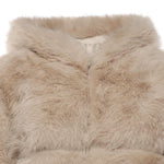 Pelliccia penny con cappuccio 73C19EX02 PENNYOFF WHITE V° 73 