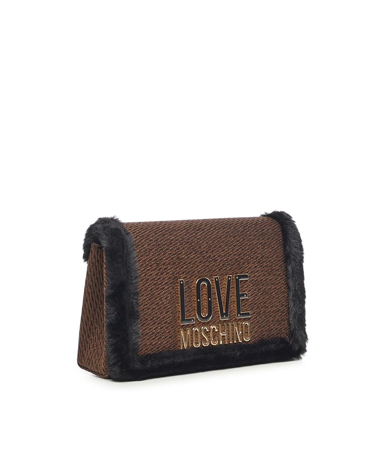Borsa a tracolla con logo JC4388PP0NKH1 00A LOVE MOSCHINO 