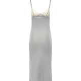Abito in jersey di seta MF6233 19E1F0031 MIU MIU 