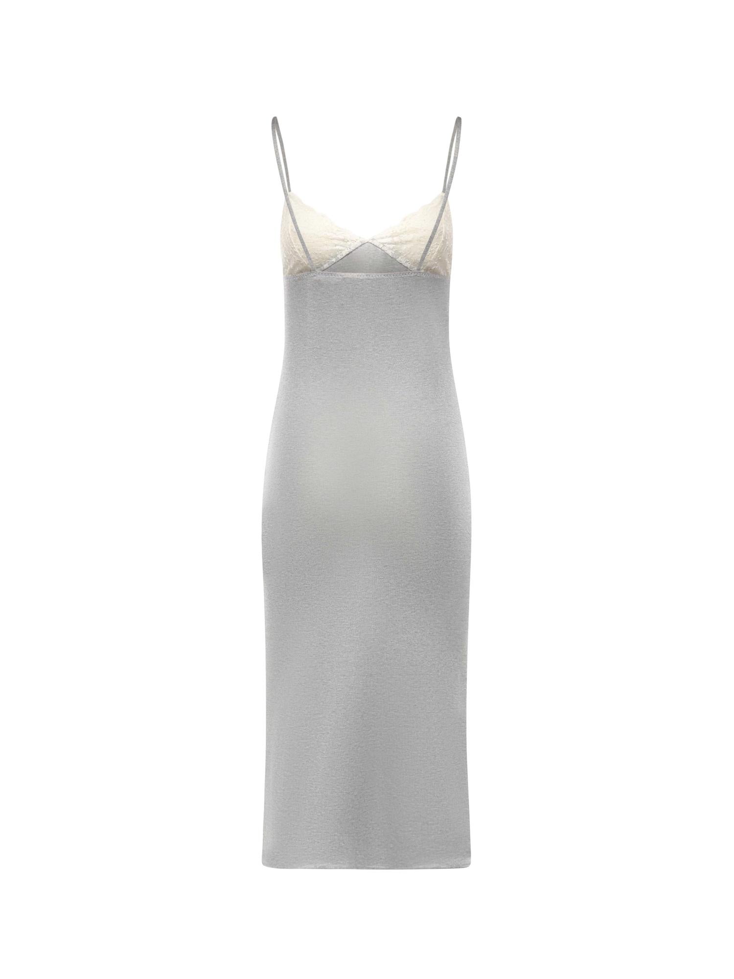 Abito in jersey di seta MF6233 19E1F0031 MIU MIU 