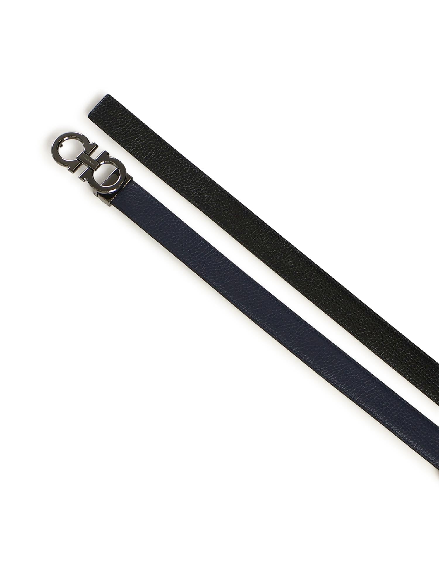 Cintura Gancini in pelle 670428 790557005 FERRAGAMO 