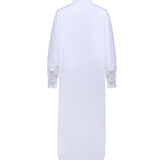 Abito midi chemisier in cotone SDFS22061000  THE FRANKIE SHOP 