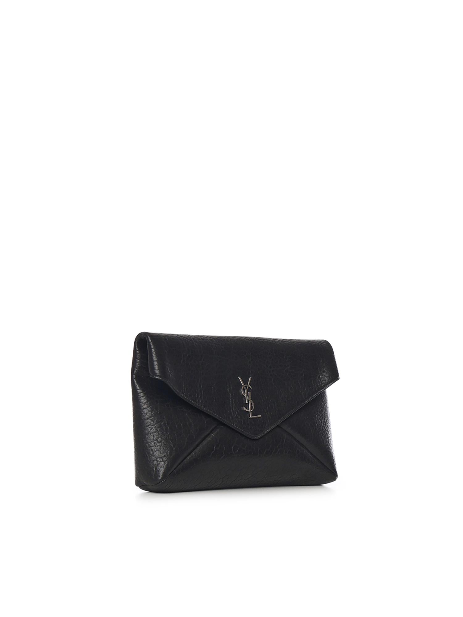 Pochette grande Cassandre in pelle di agnello 778181 AACIA1000 SAINT LAURENT 