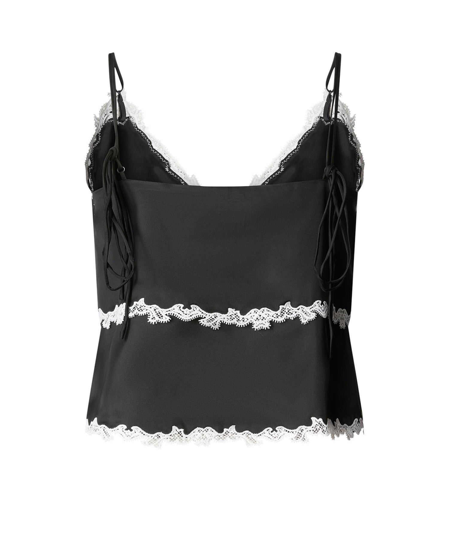 Top con inserti in pizzo 106893 A3AVZCB PINKO 