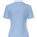 Polo in piquet stretch NPWB252650STDW U600 FAY 