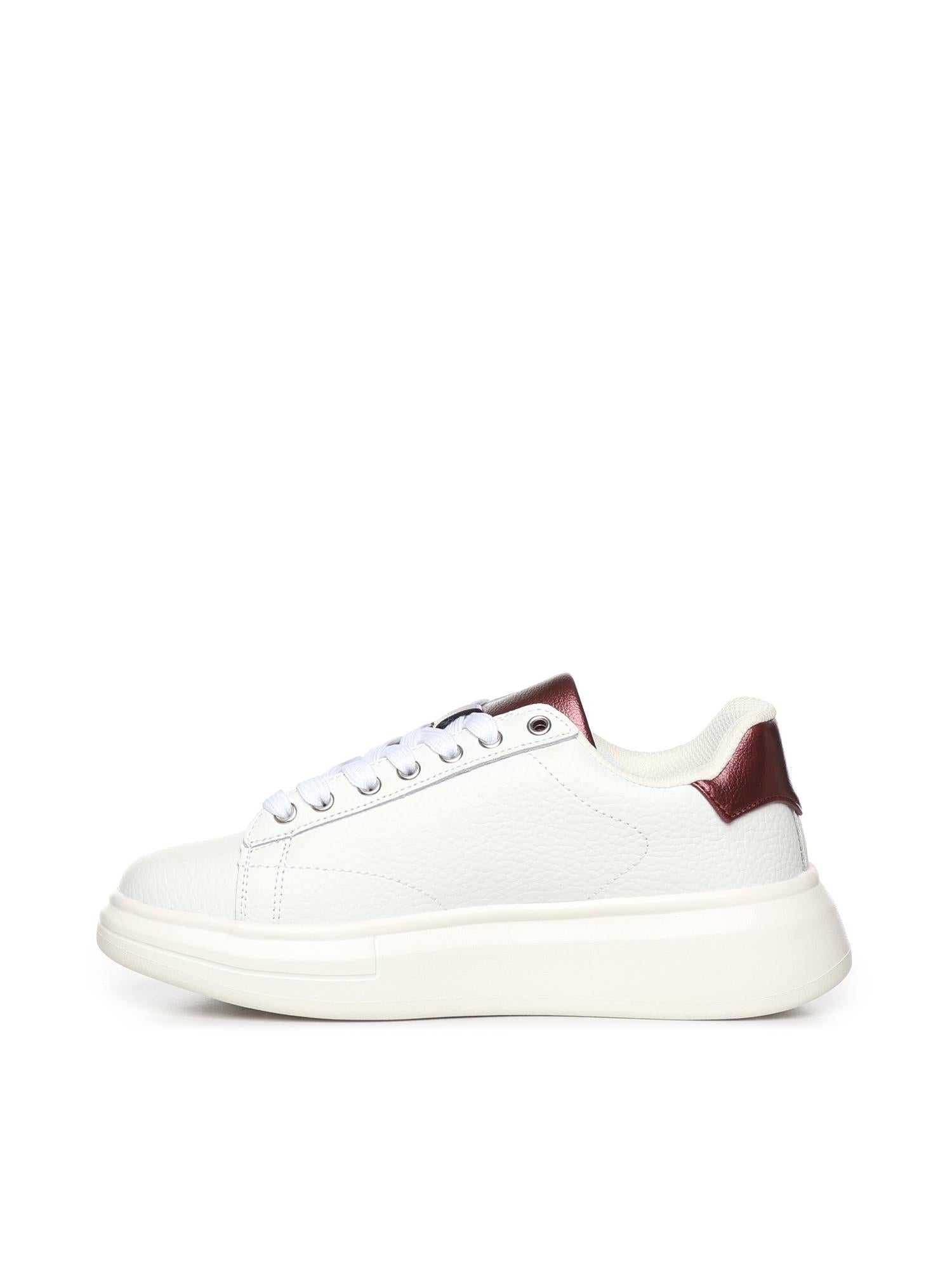 Sneakers in pelle bottalata BF5059PX748 S3909 LIU JO 