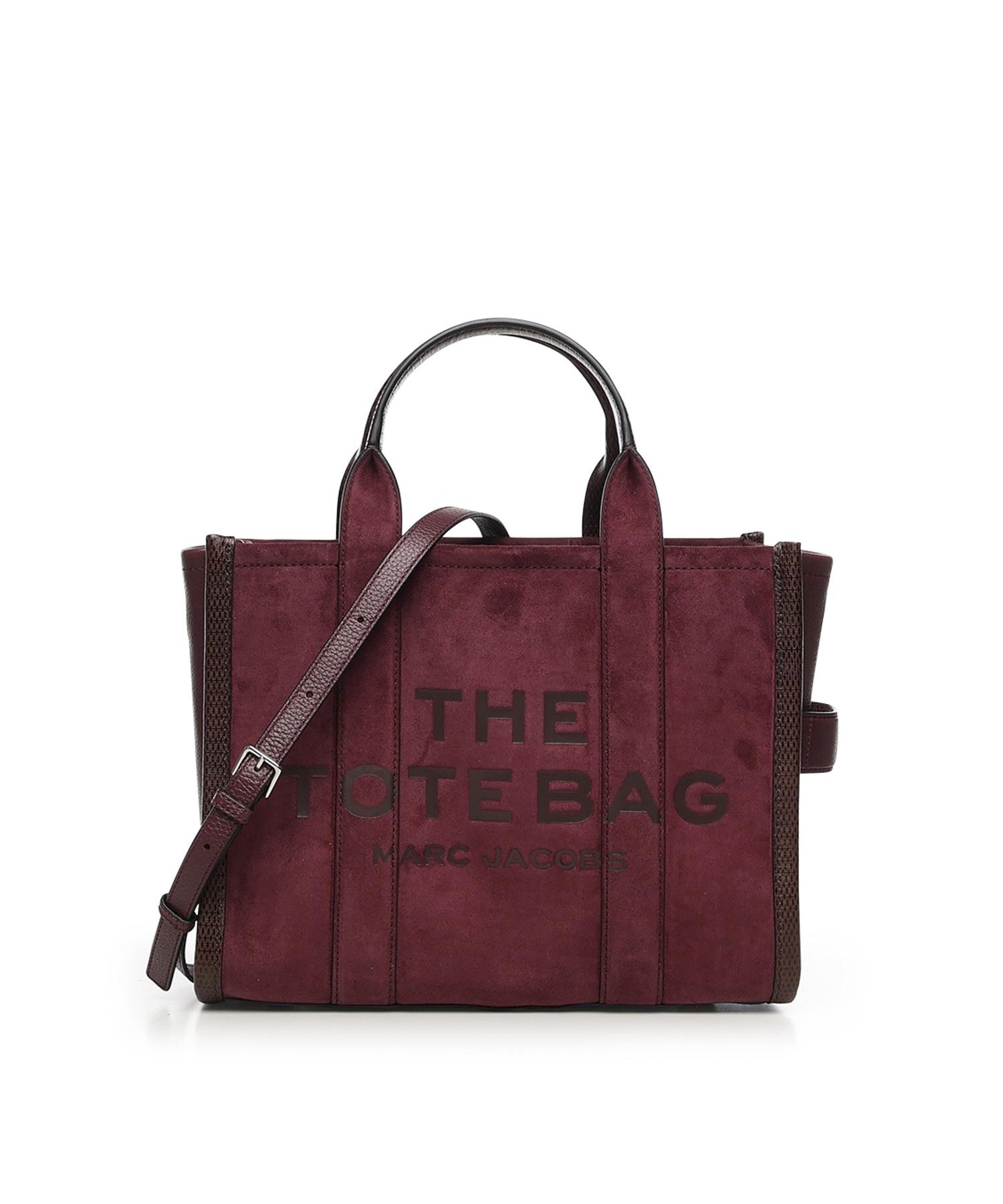Borsa The medium tote in pelle scamosciata 2F5HTT029H01 510 MARC JACOBS 