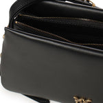 Borsa a tracolla Mini One, Two, Three Bag in pelle 105883 A0QOZ99Q PINKO 