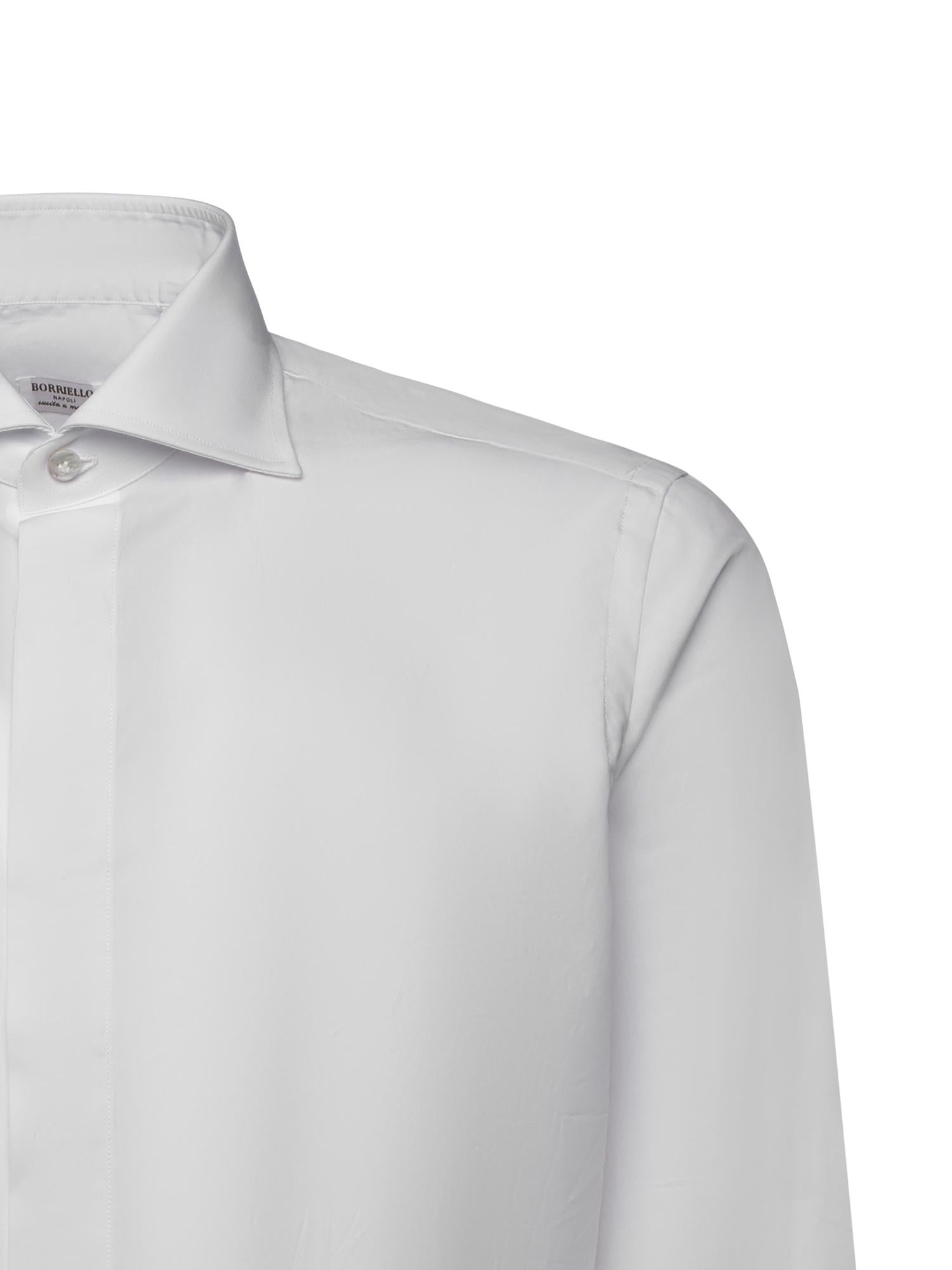 Camicia in cotone<BR/> 1016 MARECHIAROBIANCO BORRIELLO NAPOLI 