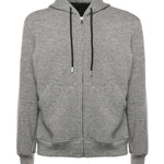 Felpa con zip GUETTA GRIGIO GIULIANO GALIANO 