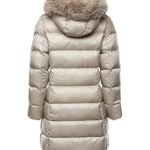 Piumino lungo con pelliccia sintetica 2221E 2YO16 COLMAR ORIGINALS 