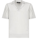 Polo in seta GXZ09Z JBSLVN4534 DOLCE & GABBANA 