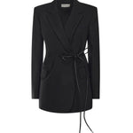 Blazer sartoriale con cintura 2522046031600 001 SPORTMAX 