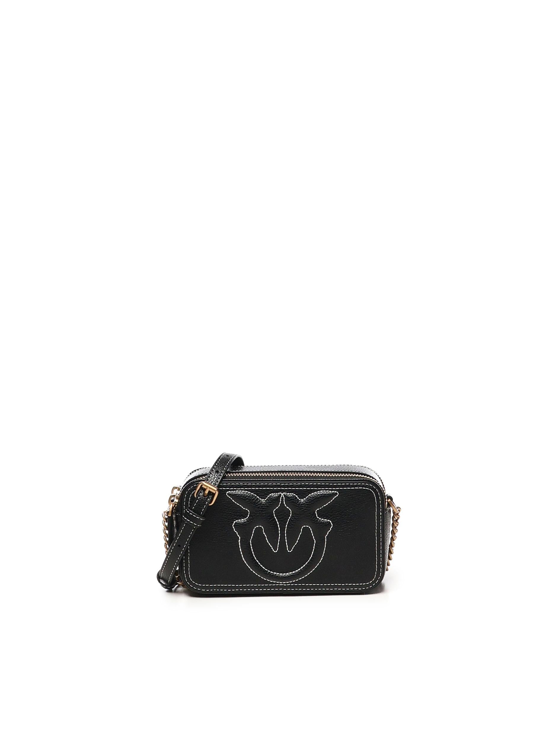 Mini Borsa a tracolla con logo 103799 A1LFZ99Q PINKO 