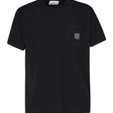 T-shirt con toppa Compass K1S152100219 S0057V0020 STONE ISLAND 