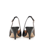 Slingback Sofia in pelle G95646 70RICVITNERO GIANVITO ROSSI 