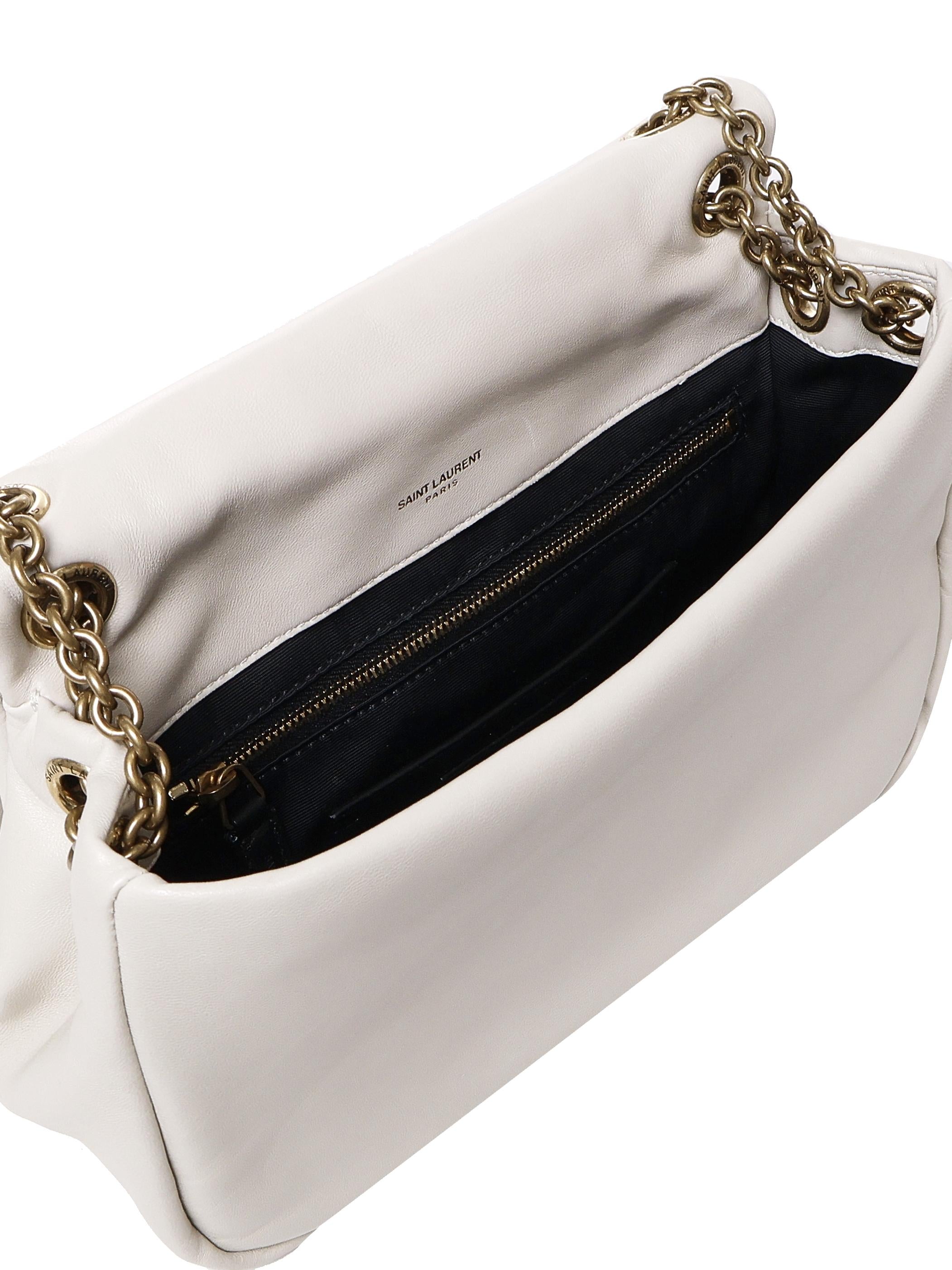 Borsa Jamie piccola in pelle d'agnello 763475 AAB329207 SAINT LAURENT 